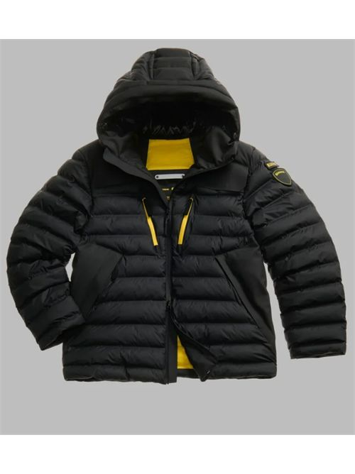 PUFFERTECH JACKET - BLAUER X PIRELLI CAPSULE BLAUER | 25WSPOC02003-007387999YL NERO INT. YELLOW